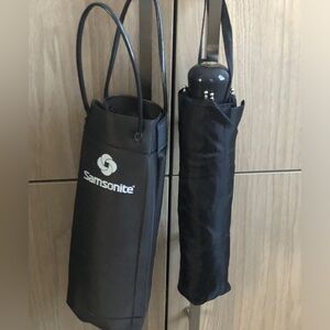 🆕Samsonite Umbrella with waterproof Carry case NWOT